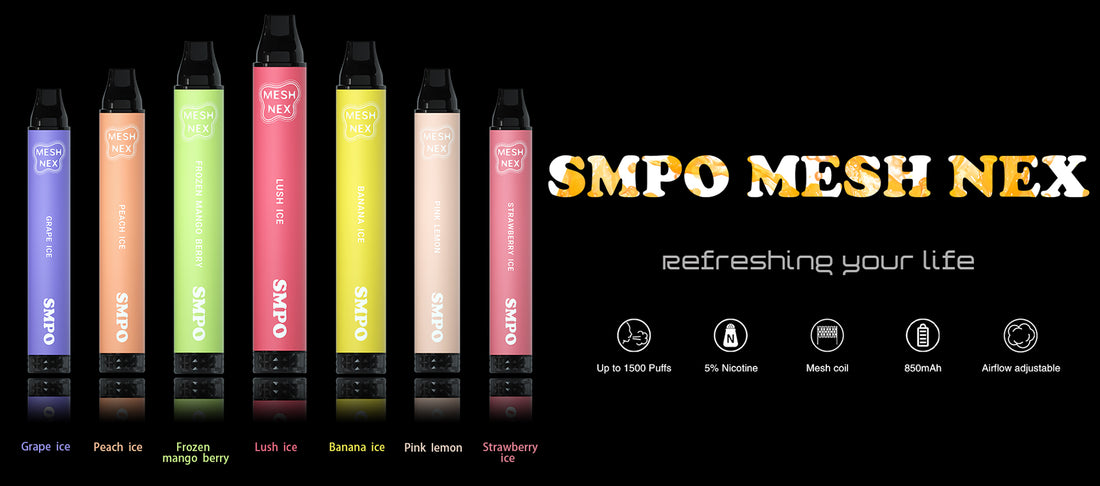 SMPO MESH NEX DISPOSABLE VAPE NEW LAUNCHING