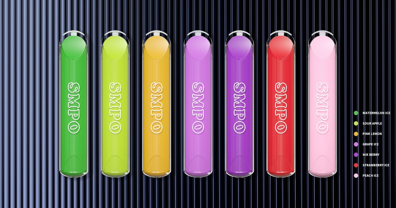 Flavored disposable vapes